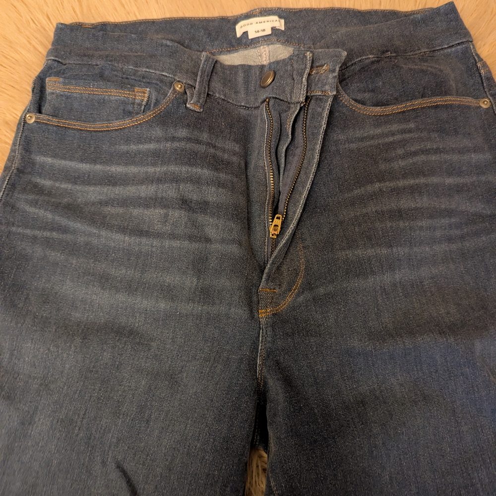 Good American Women's Skinny Jeans - Blue